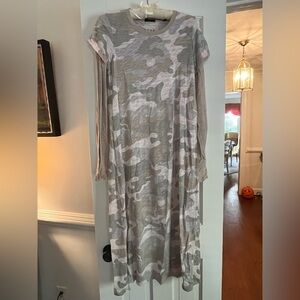 ATM Anthony Thomas Melillo Camouflage Pattern Top